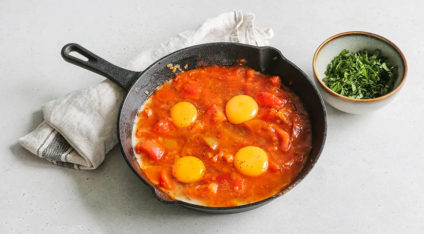 Shakshuka s lečem